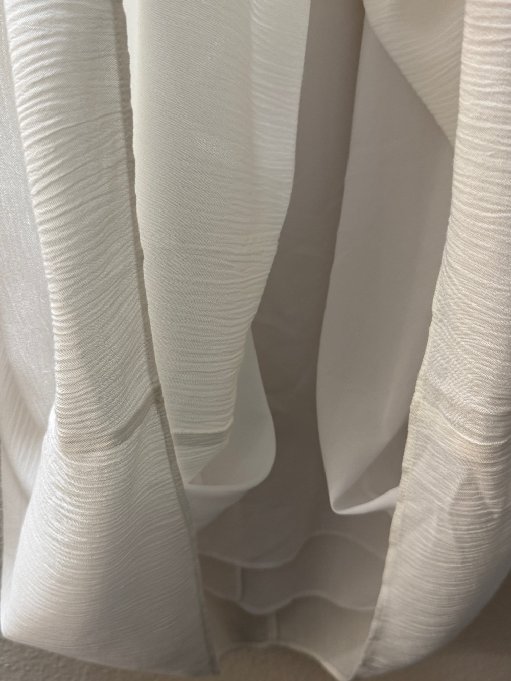 NWT BCBGMAXAZRIA White Lace Cold Shoulder Boho Dress M - Picture 6 of 14